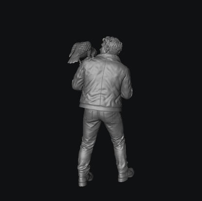 SW9571 Male with Pastie and Seagull Fight 1:35/1:32 Scale 'Hand Painted'
