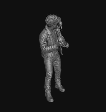 SW9571 Male with Pastie and Seagull Fight 1:35/1:32 Scale 'Hand Painted'