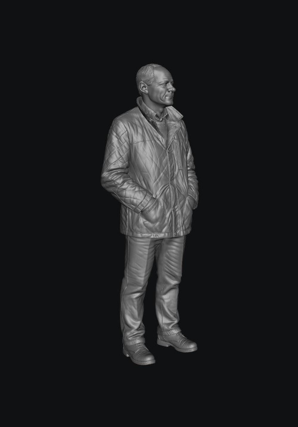SW9561 Charlie Ireland Standing - Clarkson's Farm 1:35/1:32 Scale 'Hand Painted'