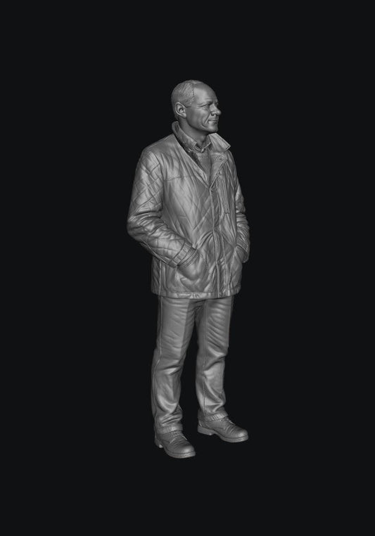 SW9561 Charlie Ireland Standing - Clarkson's Farm 1:35/1:32 Scale 'Hand Painted'