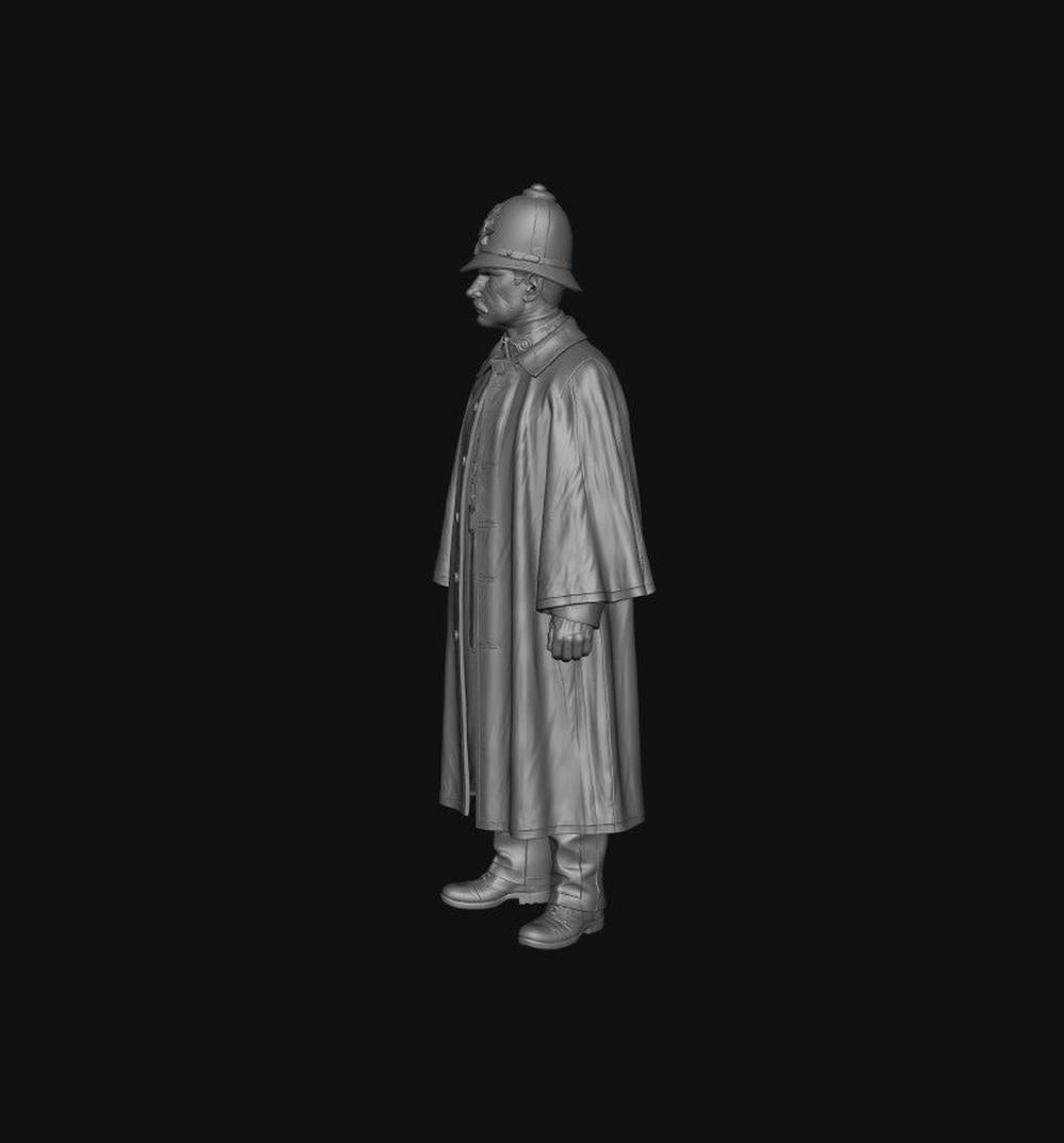 SW9573 Victorian-Edwardian Police in Cape 1:35/1:32 Scale 'Hand Painted'