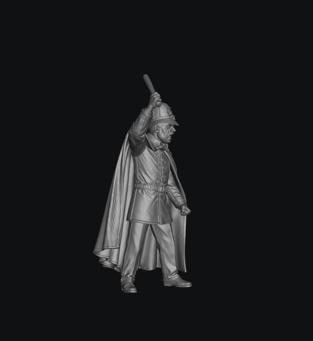 SW9575 Victorian-Edwardian Policeman with Trucheon 1:35/1:32 Scale 'Hand Painted'