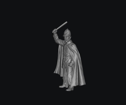 SW9575 Victorian-Edwardian Policeman with Trucheon 1:35/1:32 Scale 'Hand Painted'