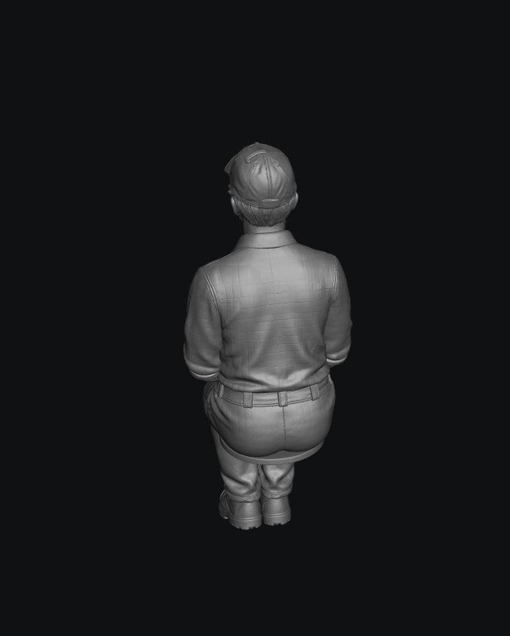 SW9554 1:32 Scale Young Teen Boy Sitting on Tractor Passenger Seat 1:35/1:32 Scale 'Hand Painted'