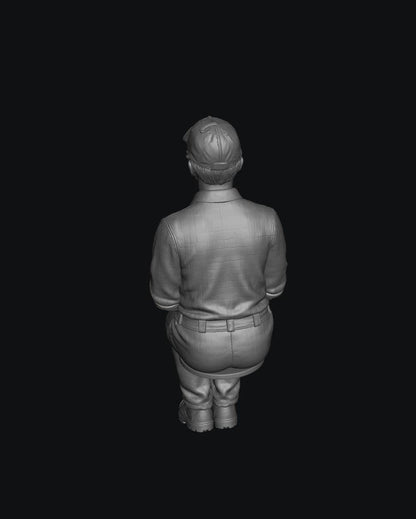 SW9554 1:32 Scale Young Teen Boy Sitting on Tractor Passenger Seat 1:35/1:32 Scale 'Hand Painted'