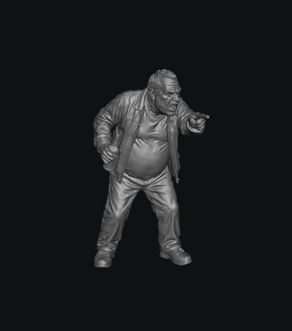 SW9569 Drunk Male Fighting 1 1:35/1:32 Scale 'Hand Painted'