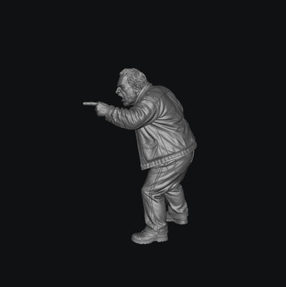 SW9569 Drunk Male Fighting 1 1:35/1:32 Scale 'Hand Painted'