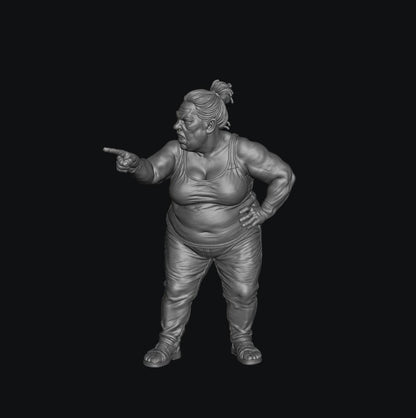 SW9569 Drunk Female Fighting 2 1:35/1:32 Scale 'Hand Painted'
