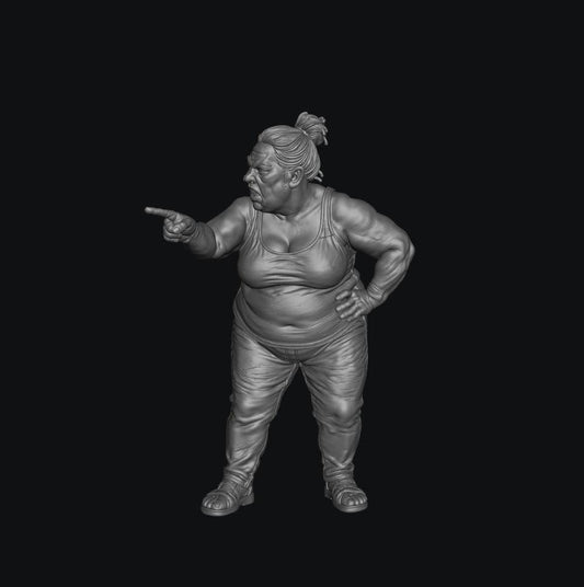 SW9569 Drunk Female Fighting 2 1:35/1:32 Scale 'Hand Painted'