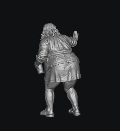 SW9569 Drunk Female Fighting 3 1:35/1:32 Scale 'Hand Painted'