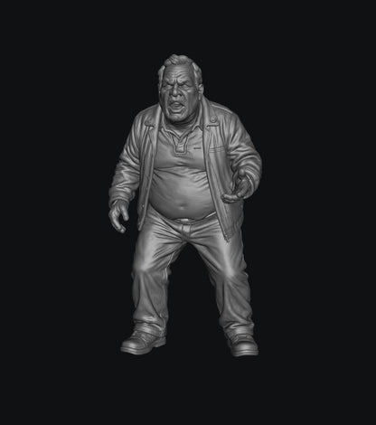 SW9569 Drunk Male Fighting 4 1:35/1:32 Scale 'Hand Painted'