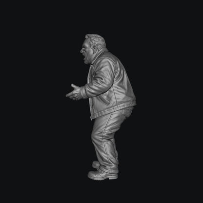SW9569 Drunk Male Fighting 4 1:35/1:32 Scale 'Hand Painted'