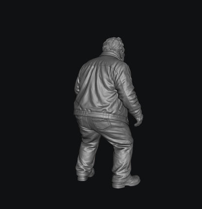 SW9569 Drunk Male Fighting 4 1:35/1:32 Scale 'Hand Painted'