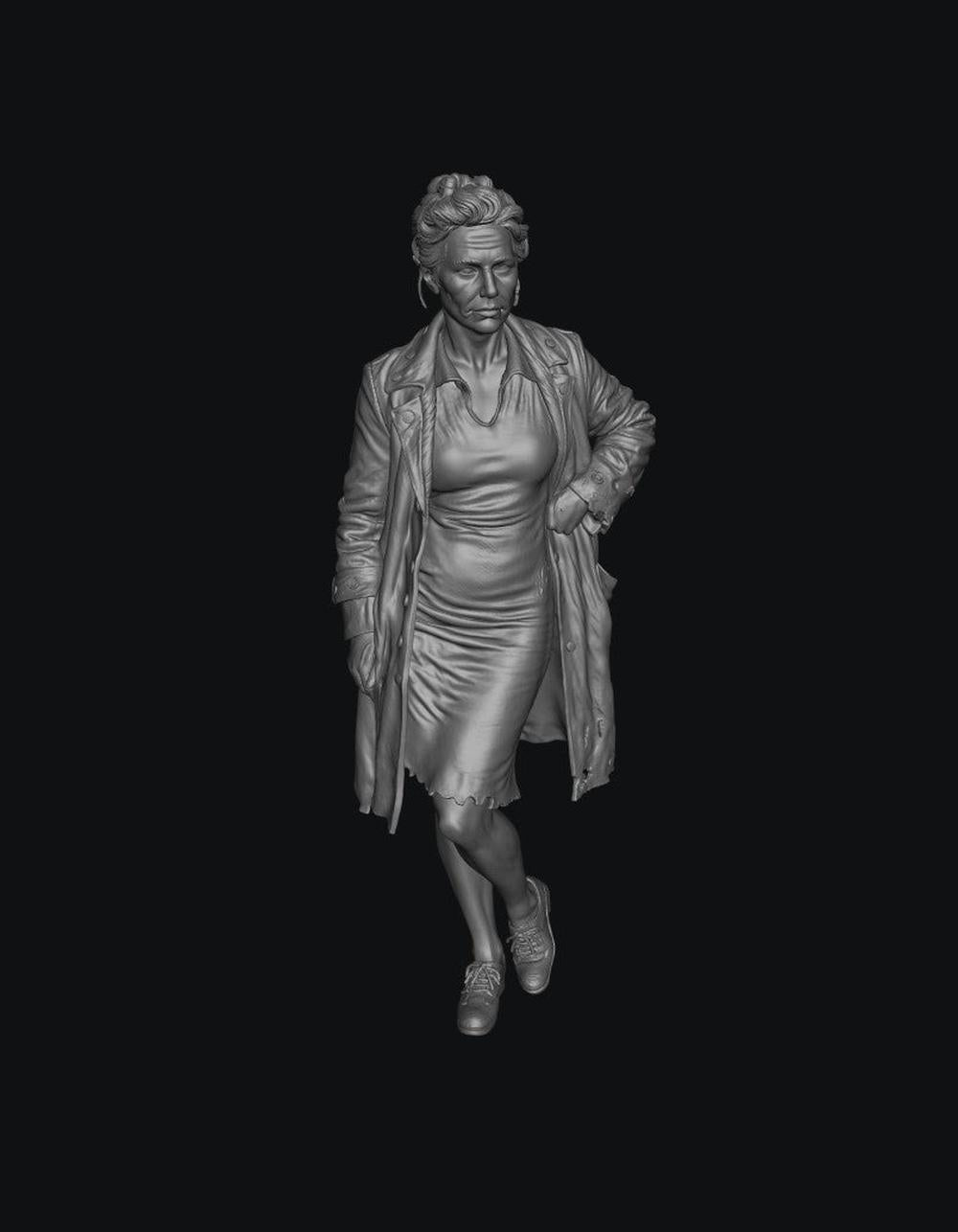 SW9567 1940 Working Female on Street B 1:35/1:32 Scale 'Hand Painted'