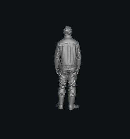 SW3079 Young Male Farmer 1:35/1:32 Scale 'Hand Painted'