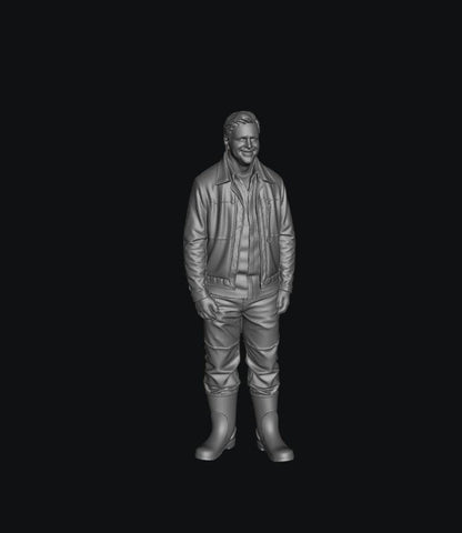 SW3079 Young Male Farmer 1:35/1:32 Scale 'Hand Painted'