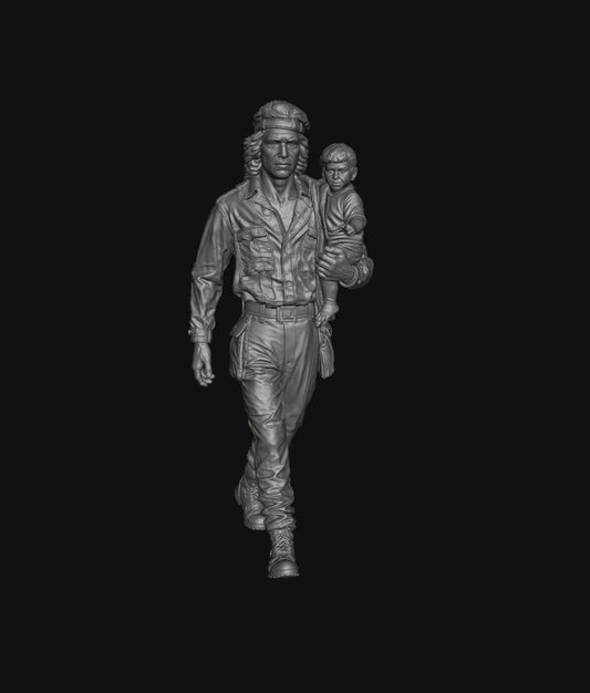 SW9597 Che Guevara 1:35/1:32 Scale 'Hand Painted'