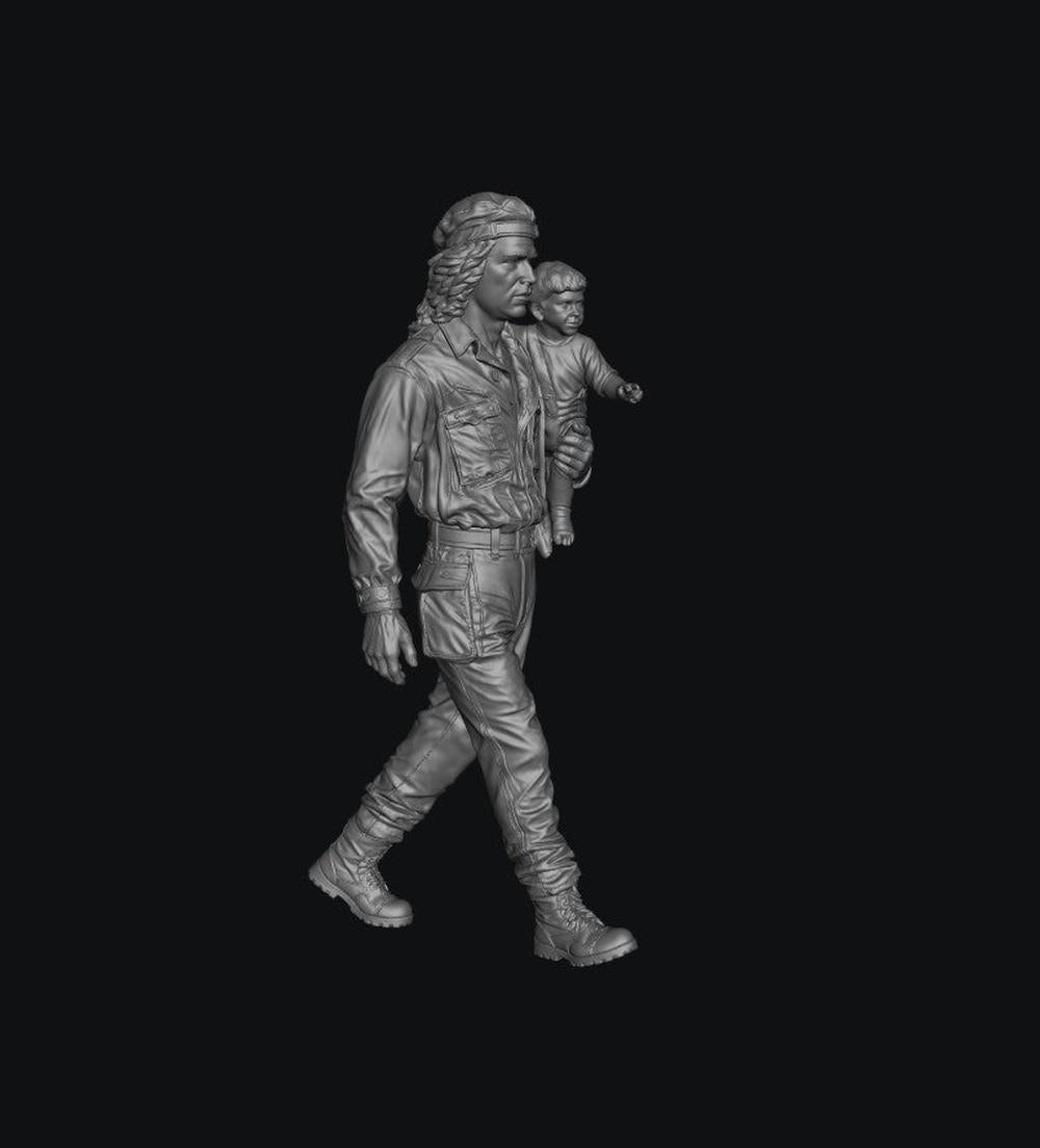 SW9597 Che Guevara 1:35/1:32 Scale 'Hand Painted'