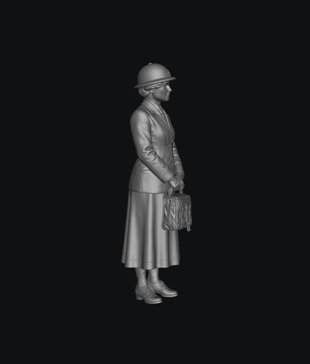 SW8306 WW2 WRNS Wren 3 1:35/1:32 Scale 'Hand Painted'