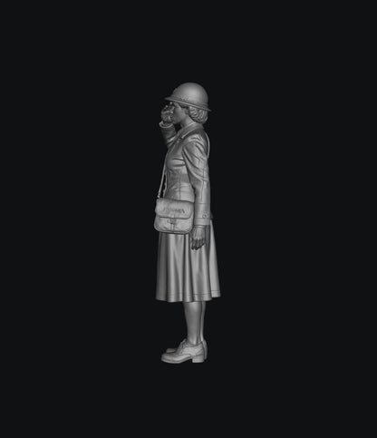 SW8306 WW2 WRNS Wren 4 1:35/1:32 Scale 'Hand Painted'