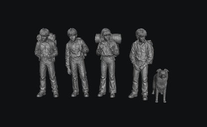 SW8325 The Famous Five 1:35/1:32 Scale 'Hand Painted'