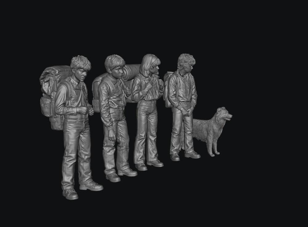 SW8325 The Famous Five 1:35/1:32 Scale 'Hand Painted'