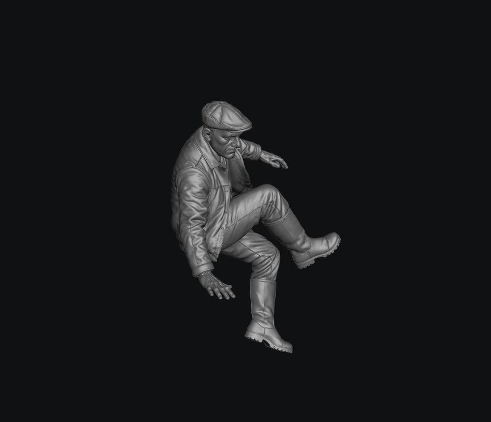 SW8328 Male Farmer Jumping Gate 1:35/1:32 Scale 'Hand Painted'