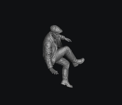 SW8328 Male Farmer Jumping Gate 1:35/1:32 Scale 'Hand Painted'