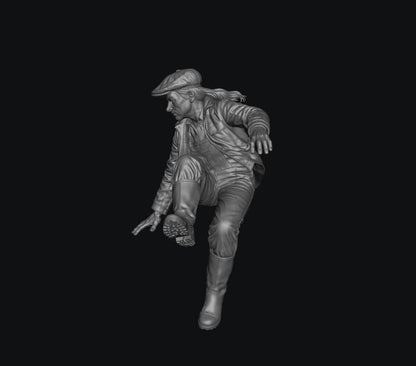 SW8329 Female Farmer Jumping Gate 1:35/1:32 Scale 'Hand Painted'