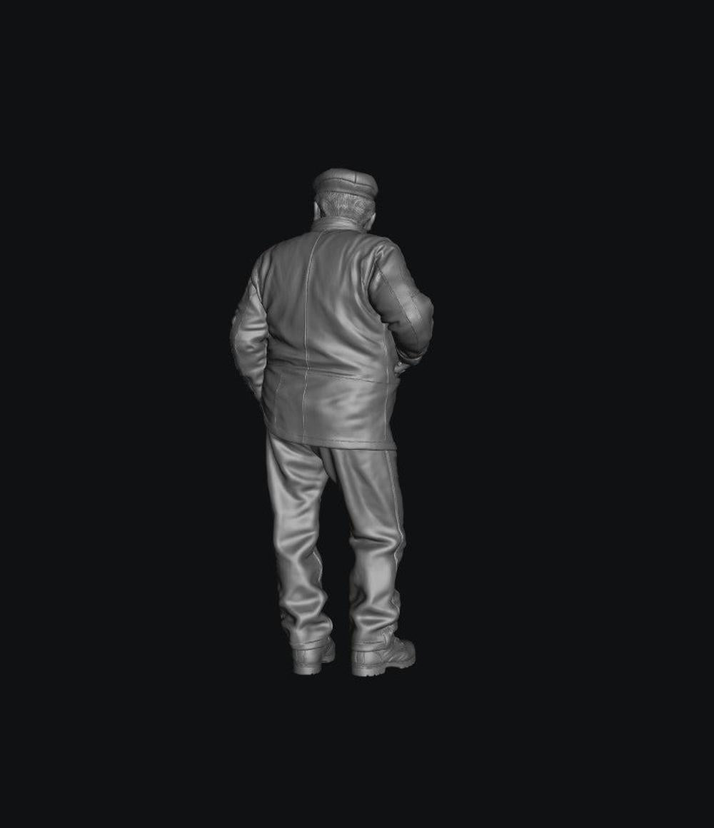 SW9332 Fred Dibnah MBE English Steeplejack 1:35/1:32 Scale 'Hand Painted'