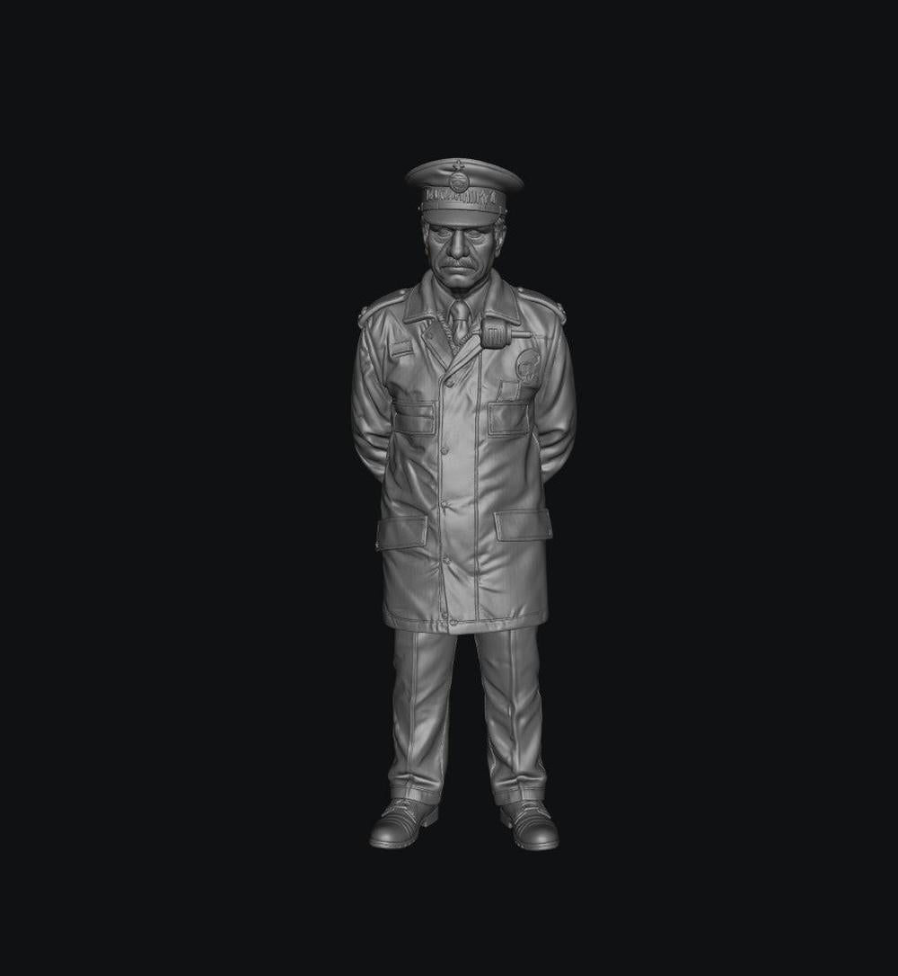 SW8331 Traffic Wardens Male 2 1970's 1:35/1:32 Scale 'Hand Painted'