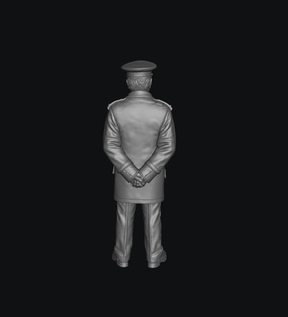 SW8331 Traffic Wardens Male 2 1970's 1:35/1:32 Scale 'Hand Painted'