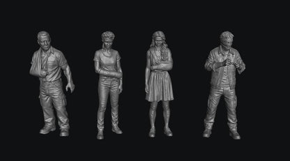 SW8314 Young Injured Patients 1:35/1:32 Scale 'Hand Painted'