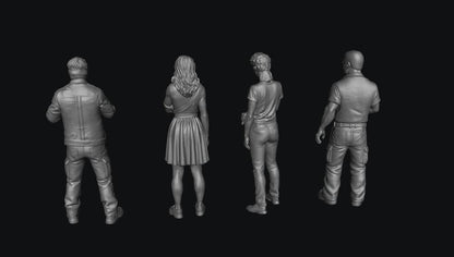 SW8314 Young Injured Patients 1:35/1:32 Scale 'Hand Painted'