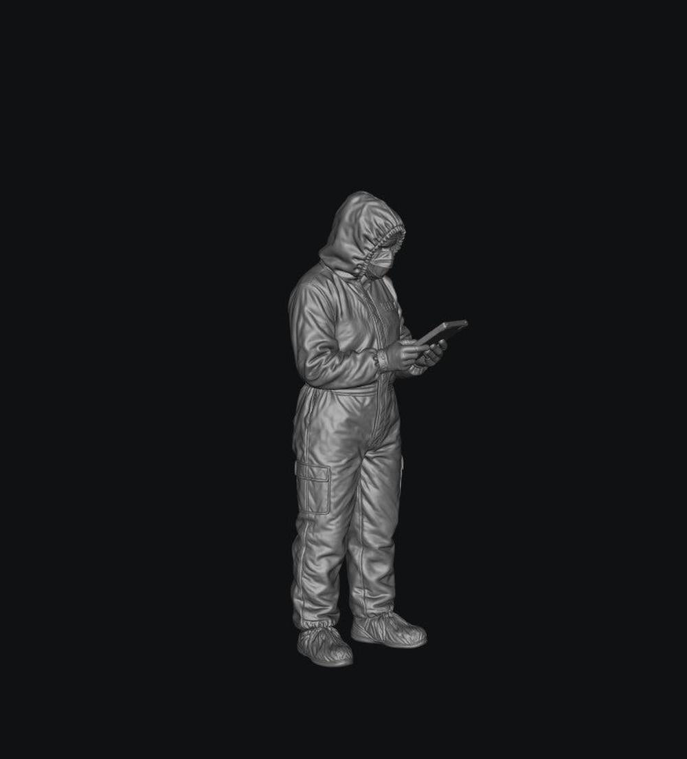 SW9533 Forensic Investigators 3 1:35/1:32 Scale 'Hand Painted'