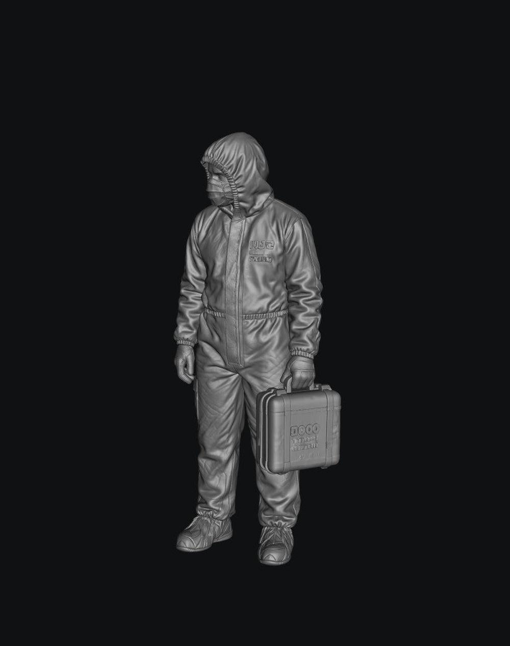 SW9533 Forensic Investigators 4 1:35/1:32 Scale 'Hand Painted'
