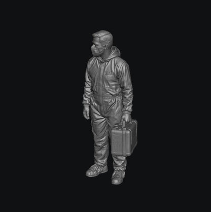 SW9533 Forensic Investigators 8 1:35/1:32 Scale 'Hand Painted'
