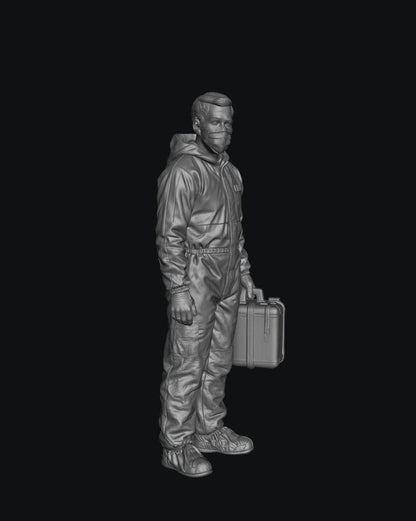 SW9533 Forensic Investigators 8 1:35/1:32 Scale 'Hand Painted'