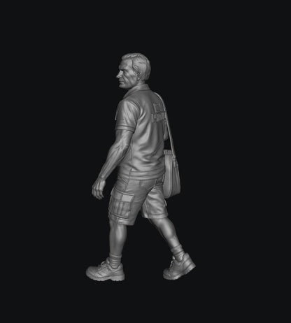 SW9557 Postal Worker Summer 1 1:35/1:32 Scale 'Hand Painted'
