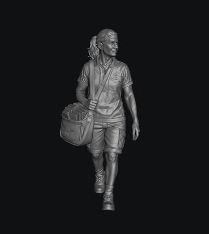 SW9557 Postal Worker Summer 3 1:35/1:32 Scale 'Hand Painted'