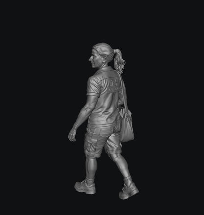 SW9557 Postal Worker Summer 3 1:35/1:32 Scale 'Hand Painted'