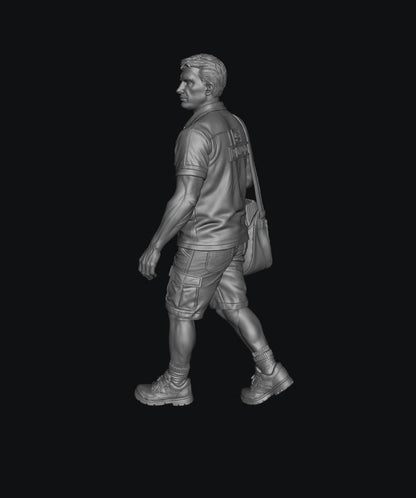 SW9557 Postal Worker Summer 4 1:35/1:32 Scale 'Hand Painted'
