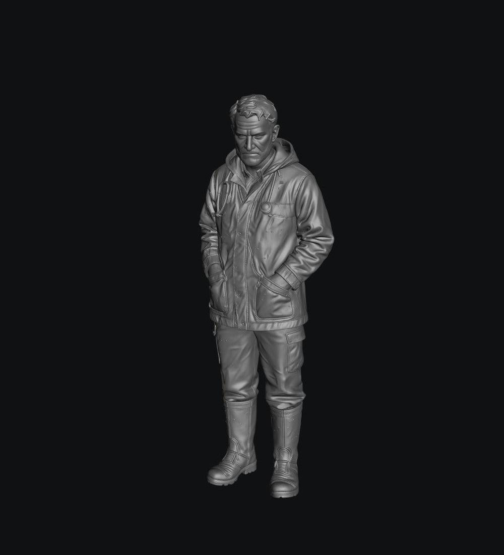 SW9358 Vets Farm Vet 1 1:35/1:32 Scale 'Hand Painted'