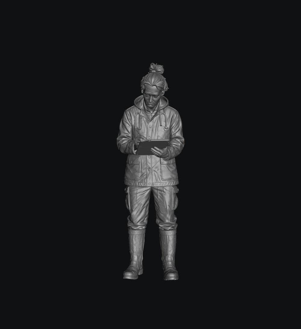 SW9358 Vets Farm Vet 2 1:35/1:32 Scale 'Hand Painted'