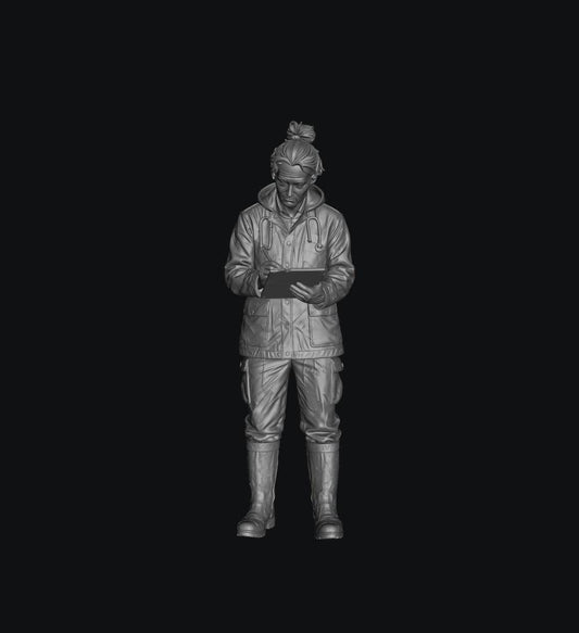 SW9358 Vets Farm Vet 2 1:35/1:32 Scale 'Hand Painted'