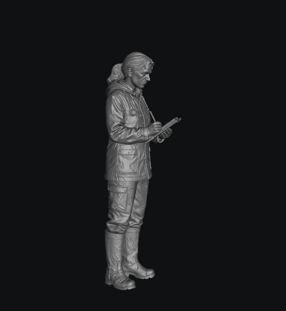 SW9358 Vets Farm Vet 4 1:35/1:32 Scale 'Hand Painted'