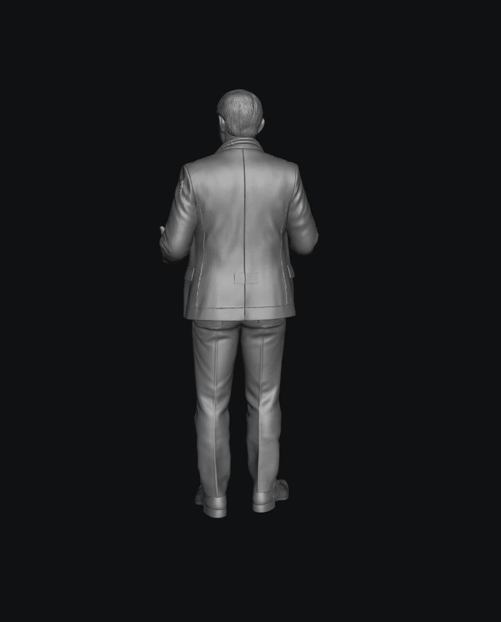 SW8313 Male Vet in Smart Clothing 1:35/1:32 Scale 'Hand Painted'