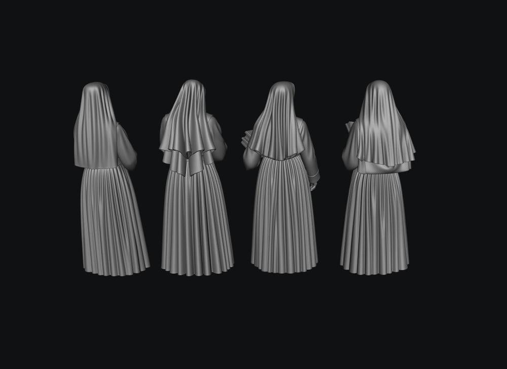 SW5018 Nuns 1:35/1:32 Scale 'Hand Painted'