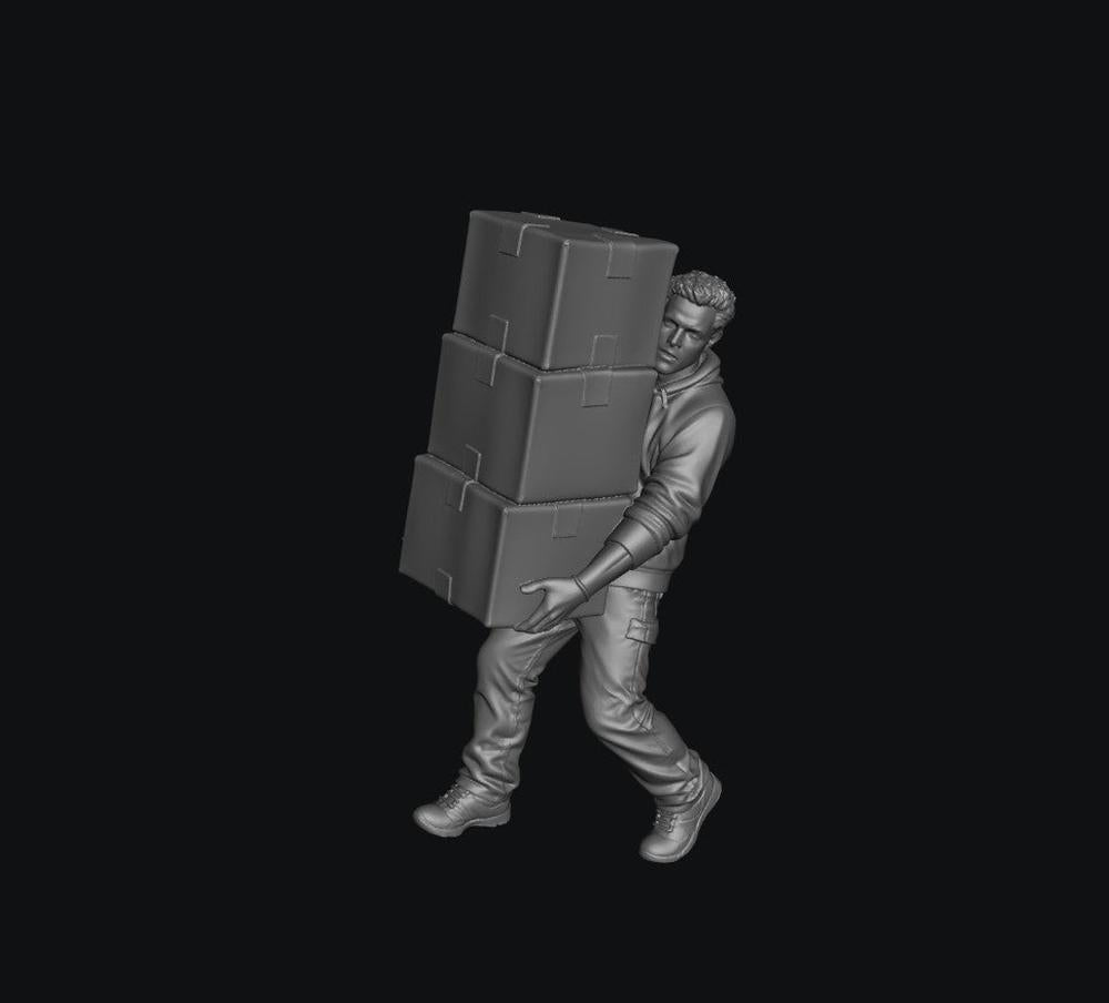SW9349  House Removal Workers 6 1:35/1:32 Scale 'Hand Painted'