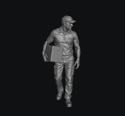 SW9605 Removels Company Workers 4 1:35/1:32 Scale 'Hand Painted'
